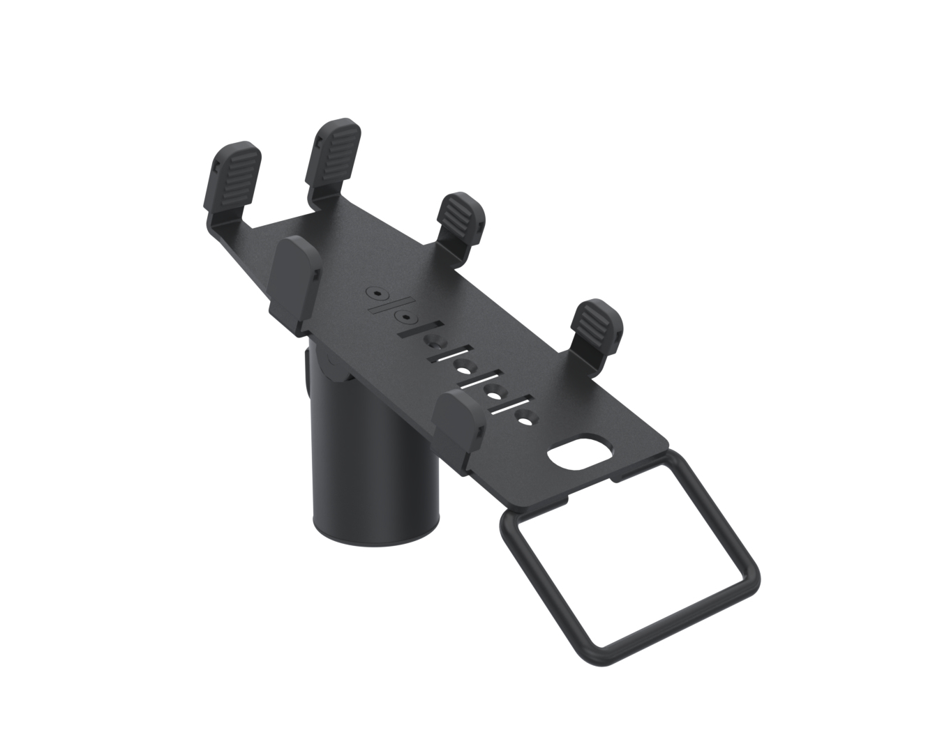 Ergonomic Solutions SpacePole Payment ING3600-DM-02, POS-Halterung, Schwarz, Metall, 210°, 10 - 70°, Ingenico