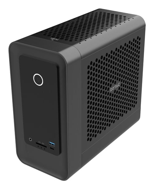 ZOTAC ZBOX MAGNUS ONE EU275070C, Mini-Tower, PC Barebone, DDR5-SDRAM, PCI Express, Serial ATA III, Wi-Fi 7 (802.11be), 500 W Image