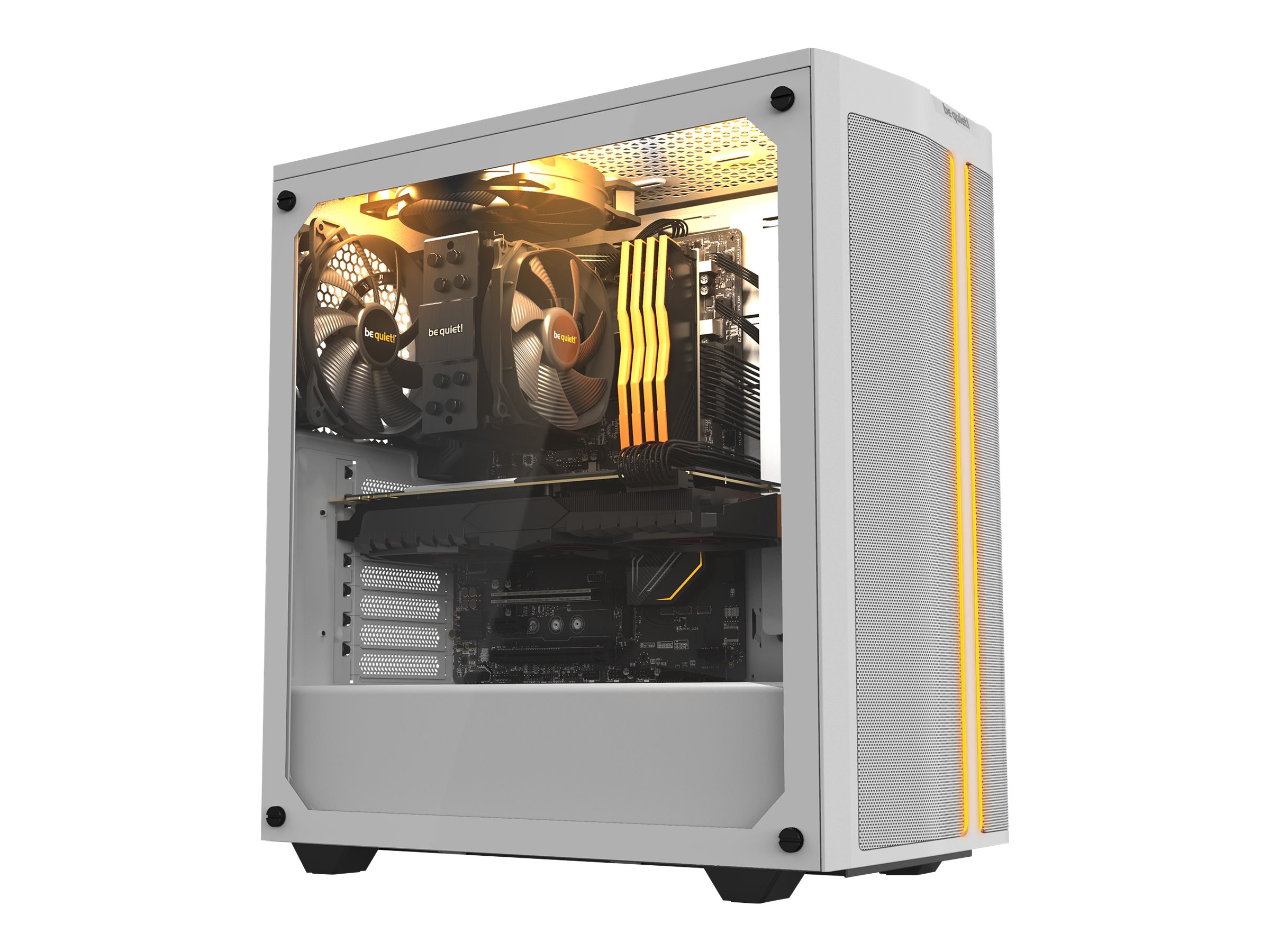 Be Quiet! Pure Base 500DX - Tower - ATX - Seitenteil mit Fenster (gehärtetes Glas) Image