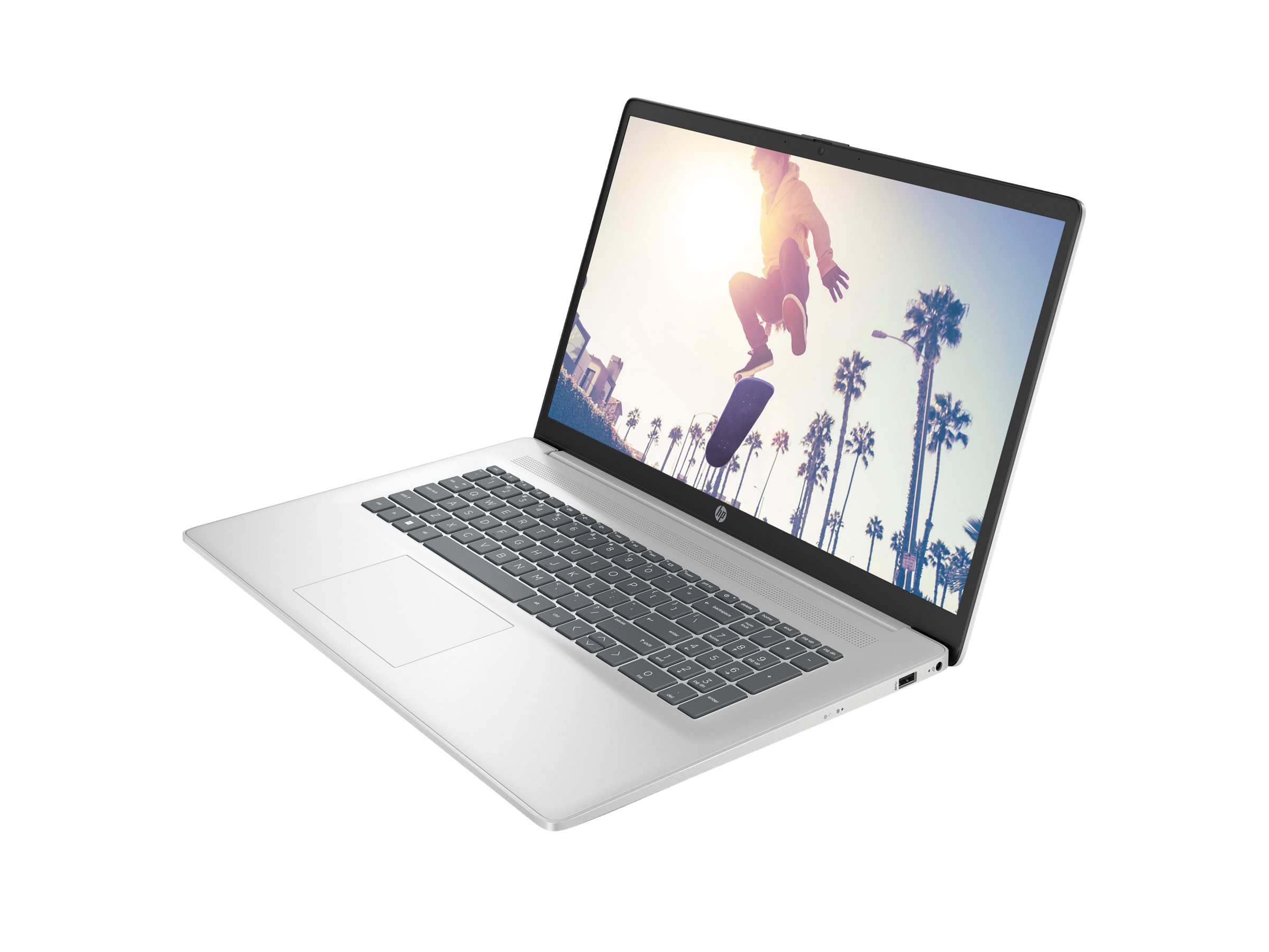 HP Laptop 17-cp3178ng - AMD Ryzen 7 7730U / 2 GHz - FreeDOS 3.0 - Radeon Graphics - 16 GB RAM - 512 GB SSD NVMe - 43.9 cm (17.3") Image